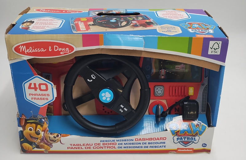 Melissa & Doug PAW Patrol Rescue Mission Wooden Dashboard SEE DETAILS