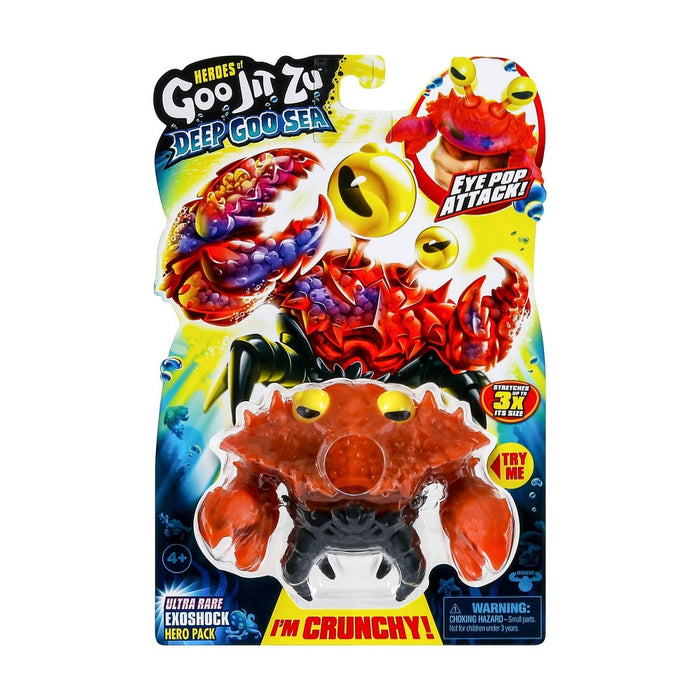 Heroes of Goo Jit Zu Deep Goo Sea Ultra Rare Exoshock Hero Pack