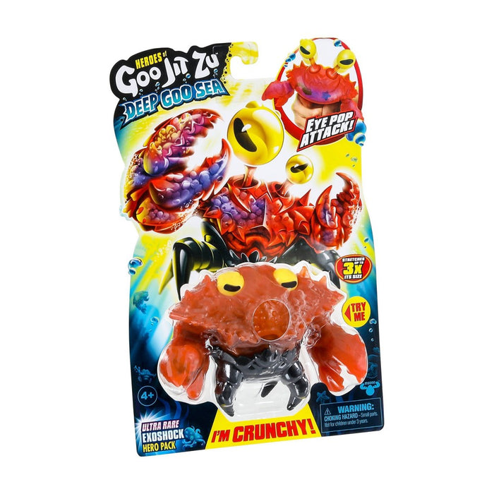 Heroes of Goo Jit Zu Deep Goo Sea Ultra Rare Exoshock Hero Pack
