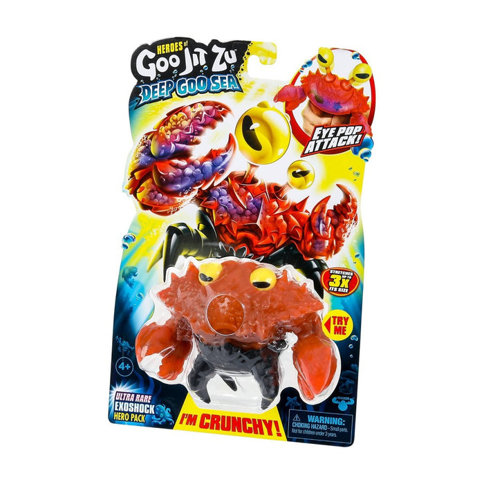 Heroes of Goo Jit Zu Deep Goo Sea Ultra Rare Exoshock Hero Pack