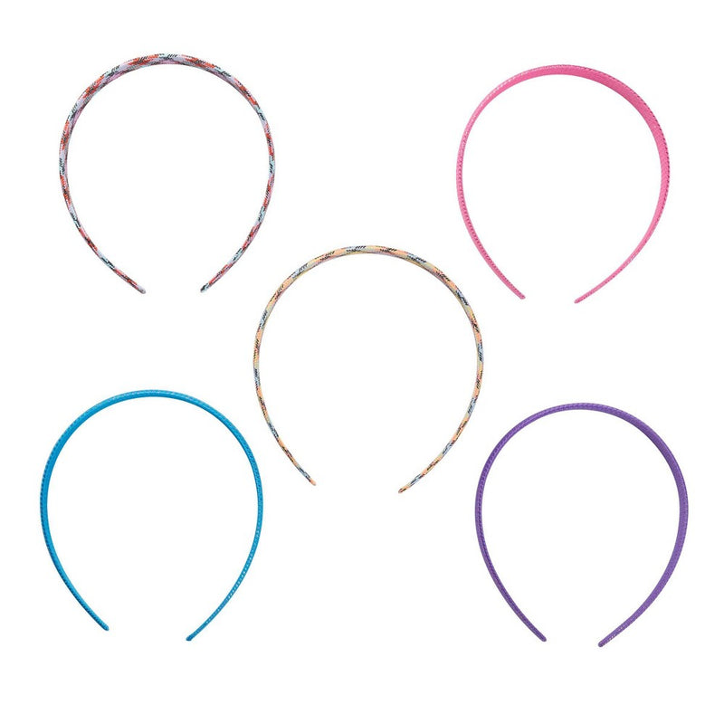 scunci Kids' Basic Headbands - 5ct