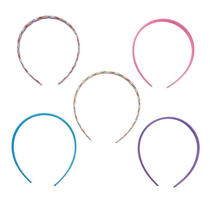 scunci Kids' Basic Headbands - 5ct
