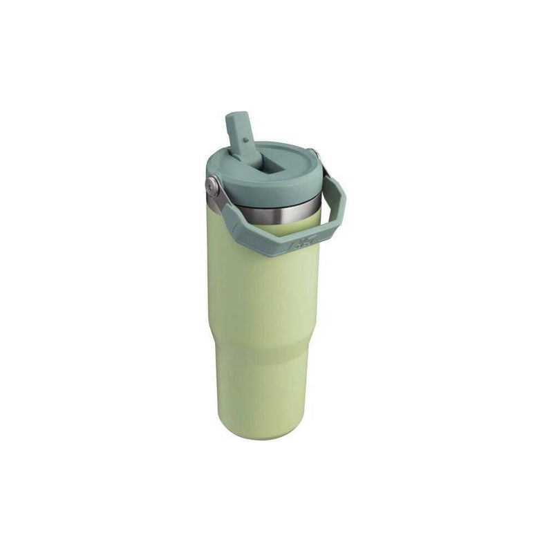 Stanley 30 oz Stainless Steel IceFlow Flip Straw Tumbler Pale Lime