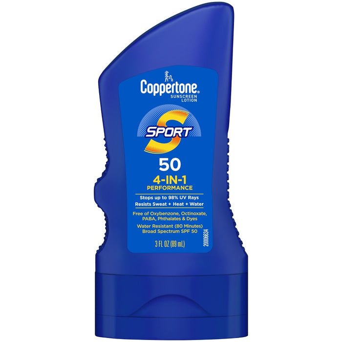 Coppertone Sport Sunscreen Lotion - SPF 50 - 3 fl oz/1ct