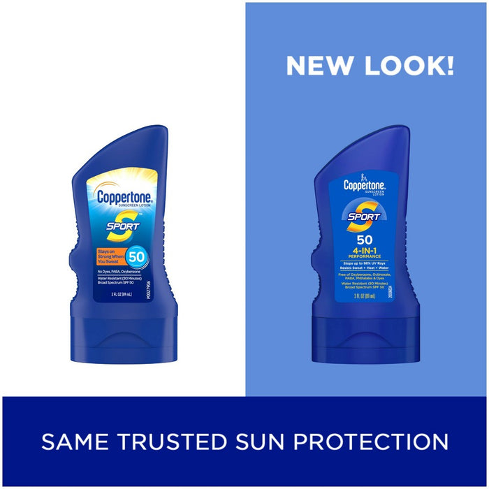 Coppertone Sport Sunscreen Lotion - SPF 50 - 3 fl oz/1ct