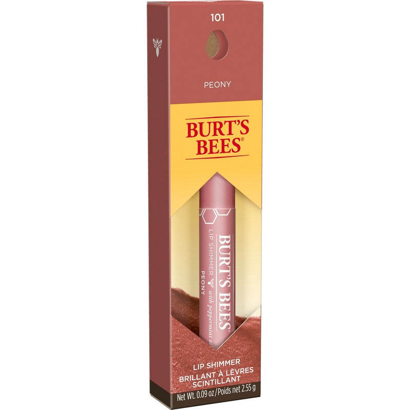 Burt's Bees Lip Shimmer - Peony Blister - 0.09oz