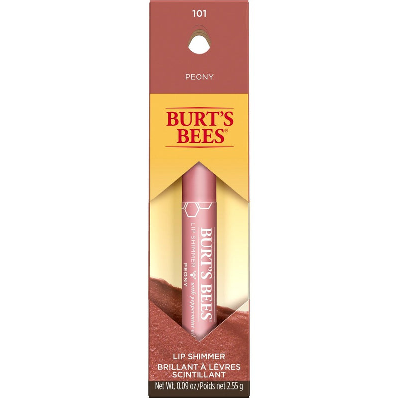 Burt's Bees Lip Shimmer - Peony Blister - 0.09oz