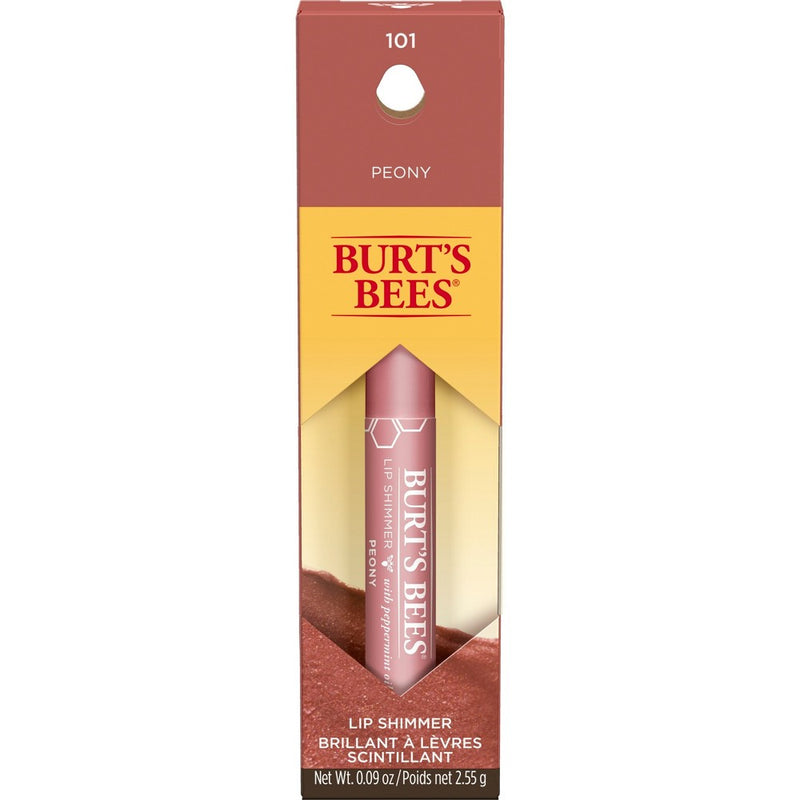 Burt's Bees Lip Shimmer - Peony Blister - 0.09oz