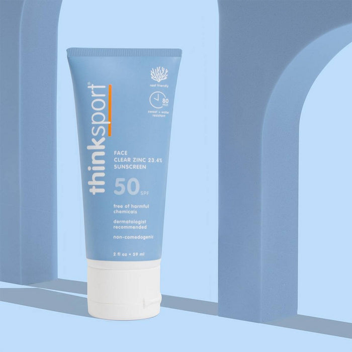 thinksport Clear Zinc Mineral Sunscreen Lotion - SPF 50 - 2 fl oz