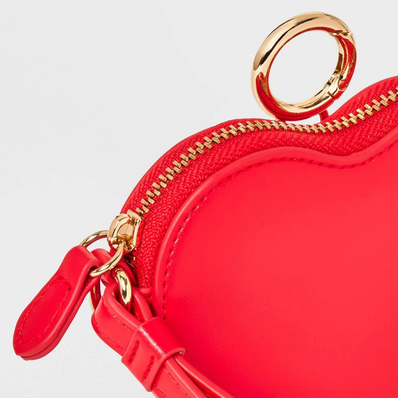 Heart Pouch Wallet - A New Day Red