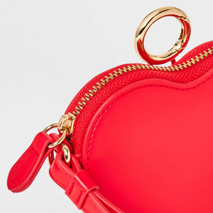 Heart Pouch Wallet - A New Day Red