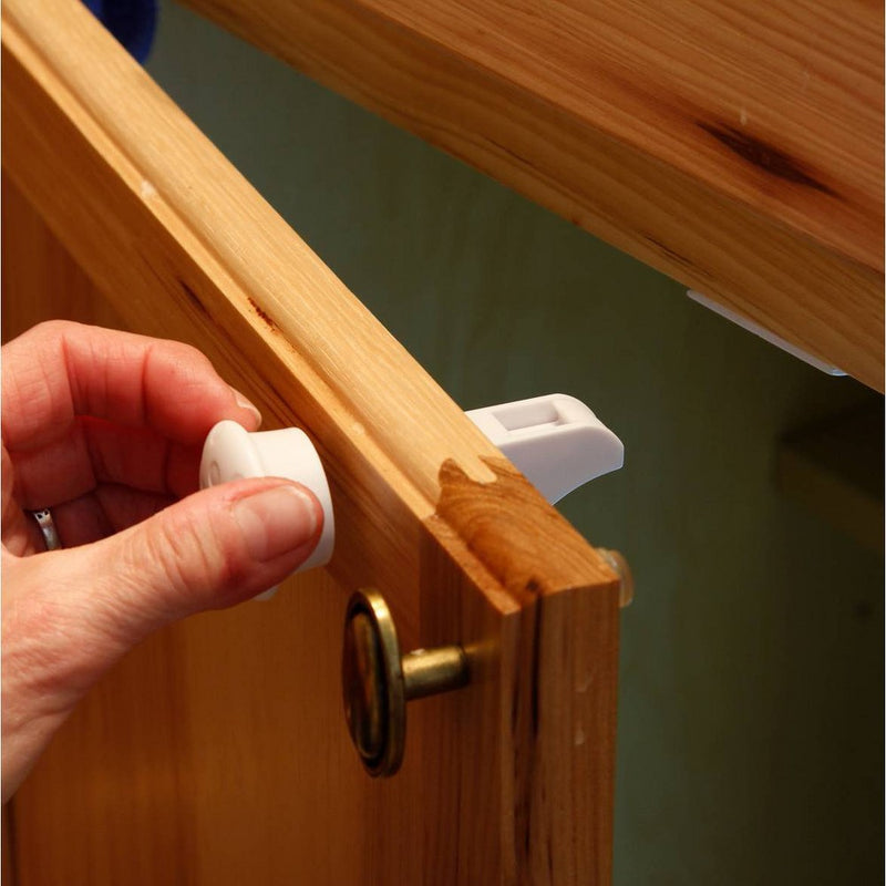 Magnetic Cabinet Locks - 12ct