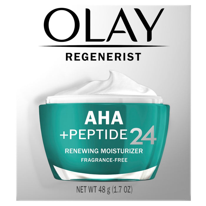 Olay Regenerist AHA + Peptide 24 Face Moisturizer - 1.7 oz