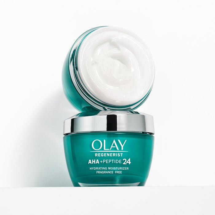 Olay Regenerist AHA + Peptide 24 Face Moisturizer - 1.7 oz