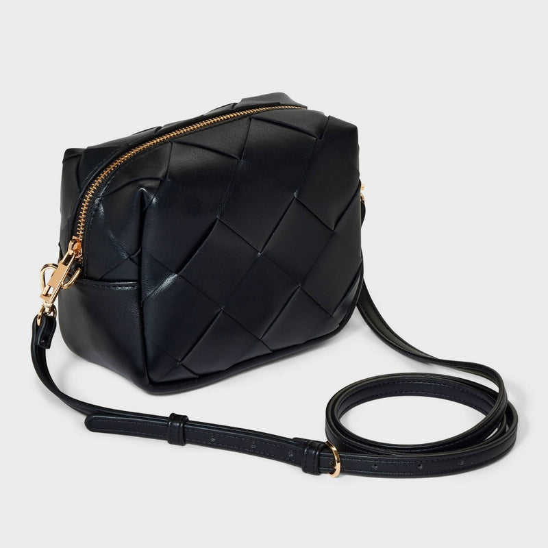Cube Crossbody Bag - A New Day Black