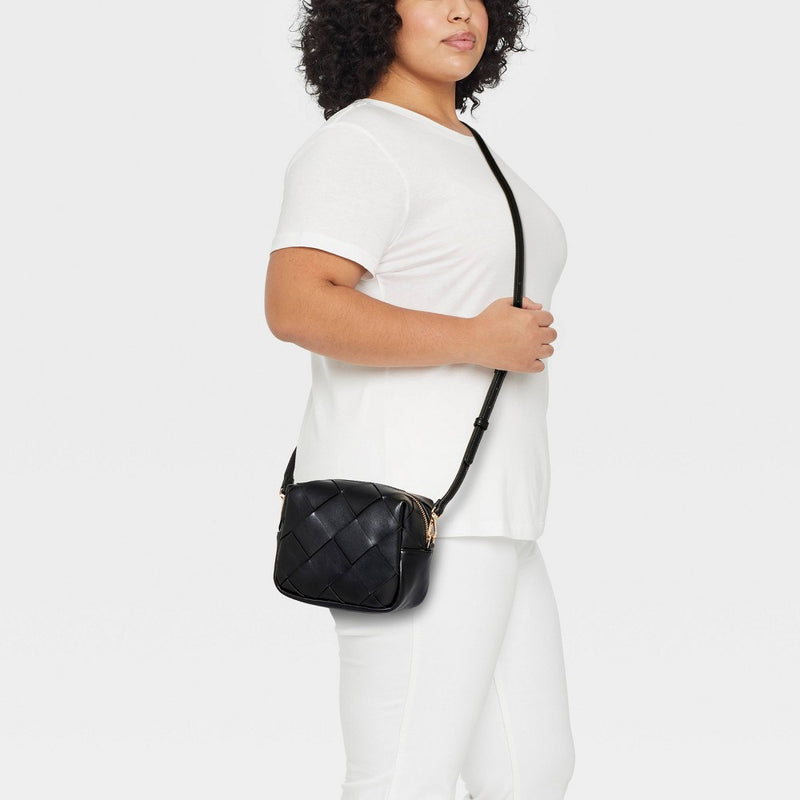 Cube Crossbody Bag - A New Day Black