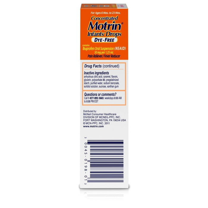 Motrin Infant Drops NSAID Berry - 1 fl oz