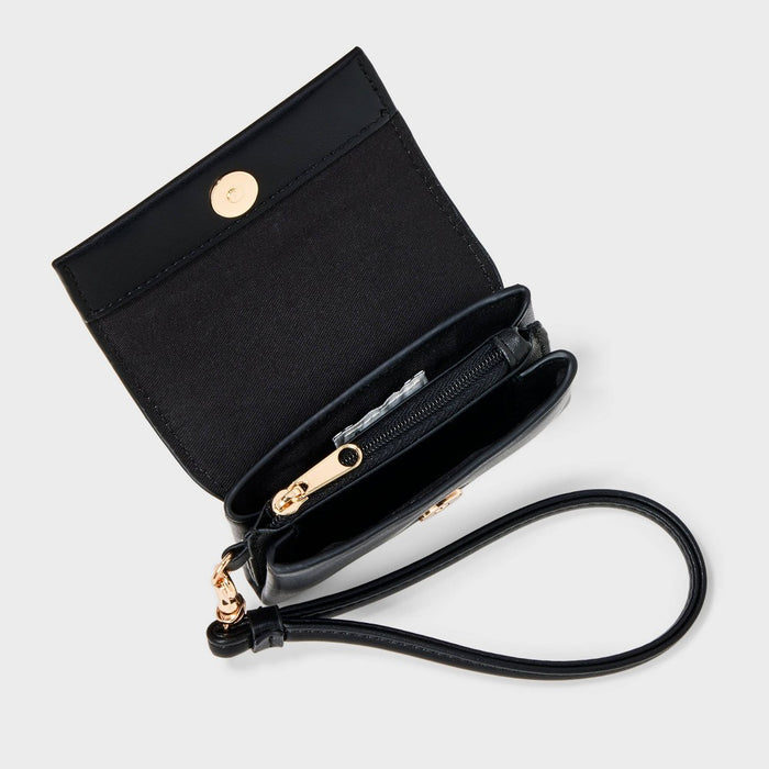 Mini Wristlet Wallet - A New Day Black