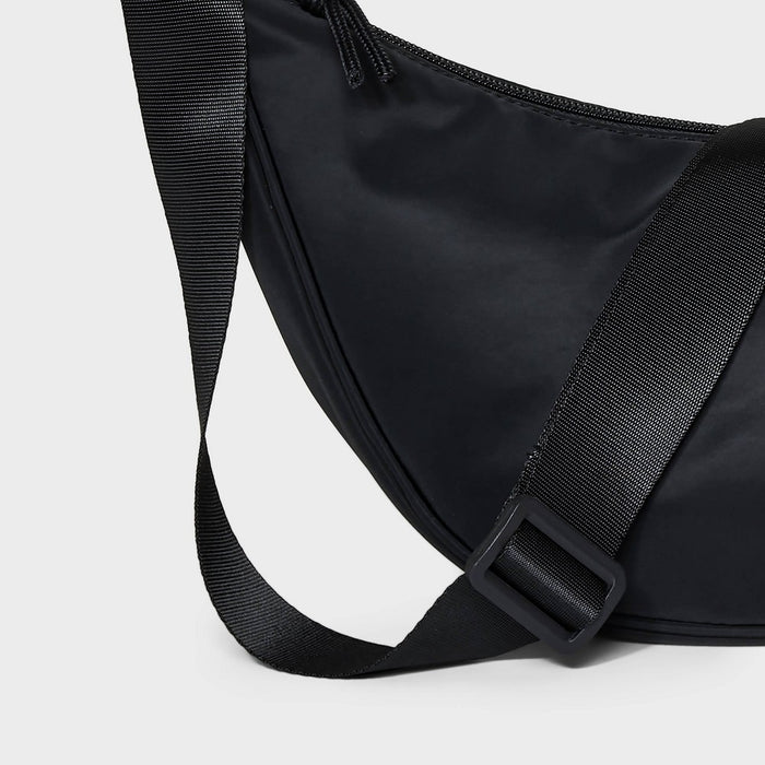 Girls' Crescent Crossbody Bag - art class Black