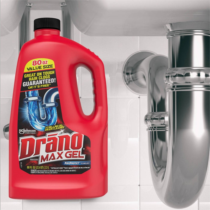Drano Max Gel Clog Remover - 160 fl oz/2ct