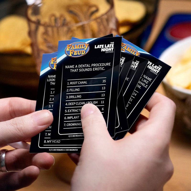Family Feud Game The Late Late Night Edition