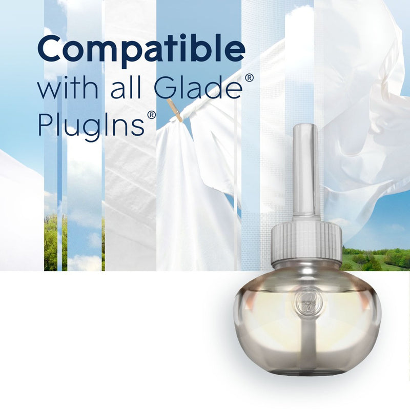 Glade PlugIns Scented Oil Air Freshener Refills - Clean Linen - 4.69oz/7pk