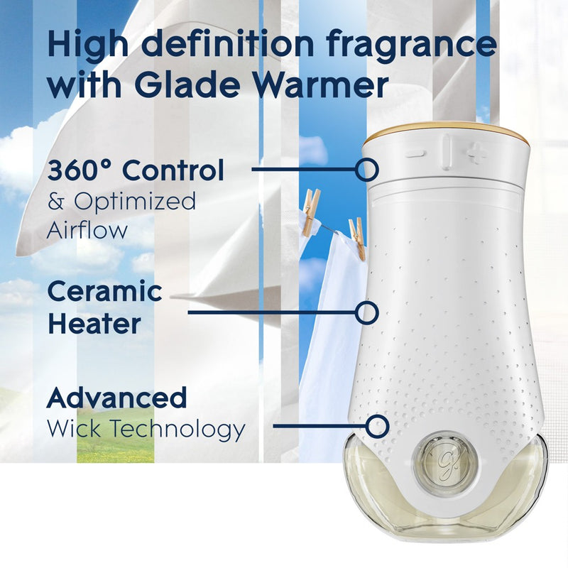 Glade PlugIns Scented Oil Air Freshener Refills - Clean Linen - 4.69oz/7pk