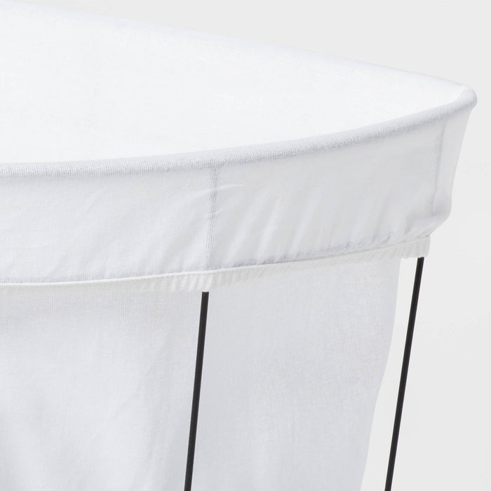 Metal Wire Hamper with Fabric Liner - Brightroom