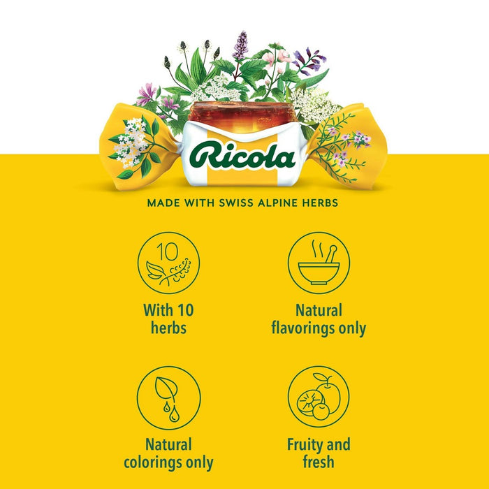 Ricola Cough Drops - Berry Medley - 45ct