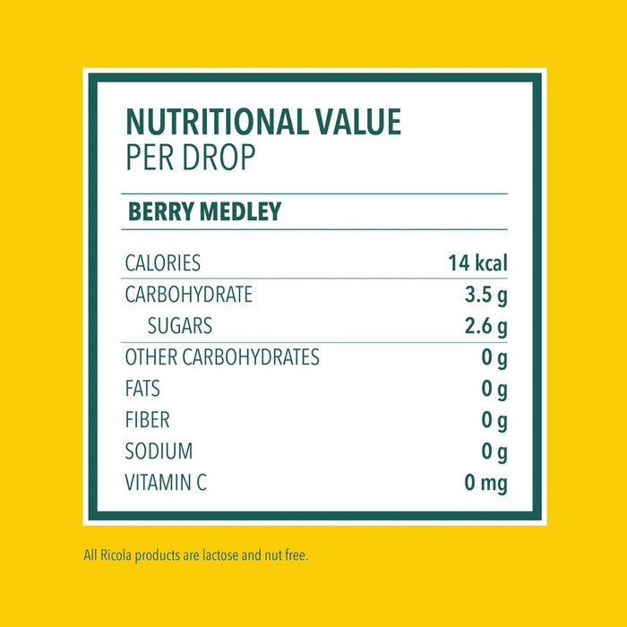 Ricola Cough Drops - Berry Medley - 45ct