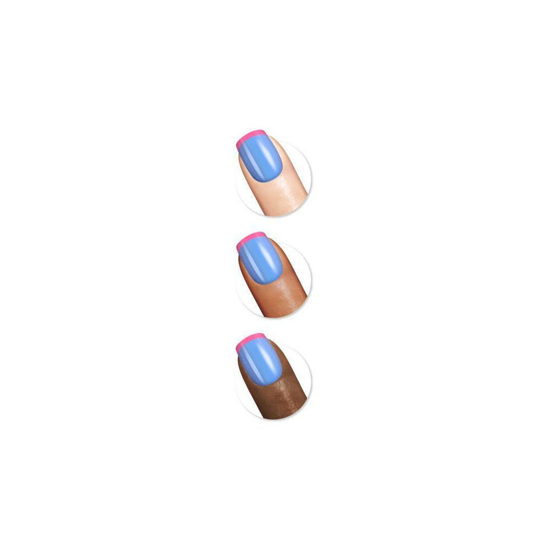 Sally Hansen Salon Effects Perfect Manicure Press on Nails Kit - Square - Block Party - 24ct