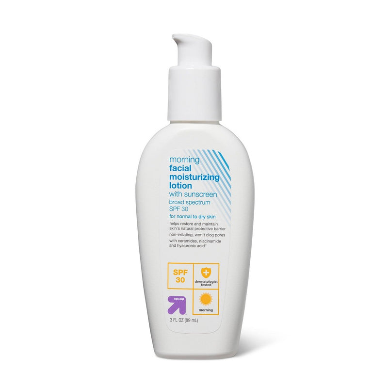 Morning Facial Moisturizing Lotion with Sunscreen SPF 30 - 3 fl oz - up & up