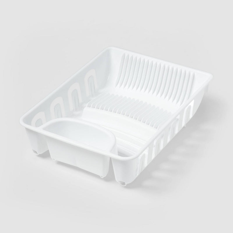 Plastic Dish Drainer White - Brightroom
