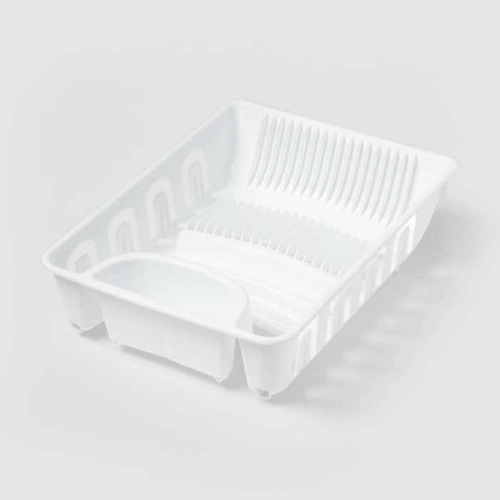 Plastic Dish Drainer White - Brightroom