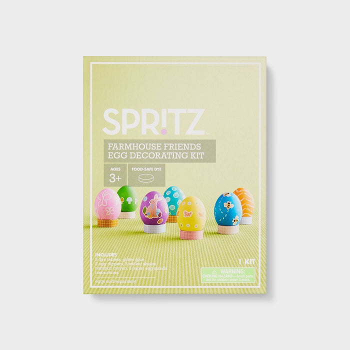 Deluxe Easter Egg Decorating Kit Farmhouse and Friends - Spritz