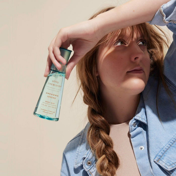 Good Chemistry Body Mist Fragrance Spray - Unknown Legend - 5.07 fl oz