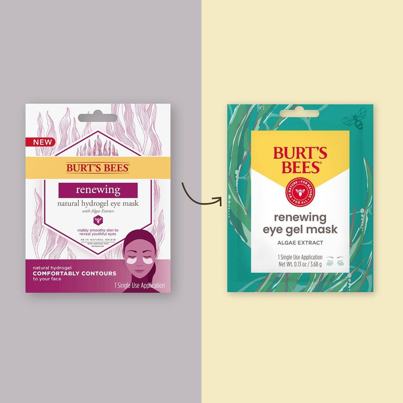 Burt's Bees Renew Natural Hydrogel Eye Mask - 1ct