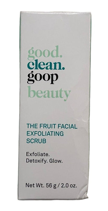 good.clean.goop The Fruit Facial Exfoliating Scrub - 2oz