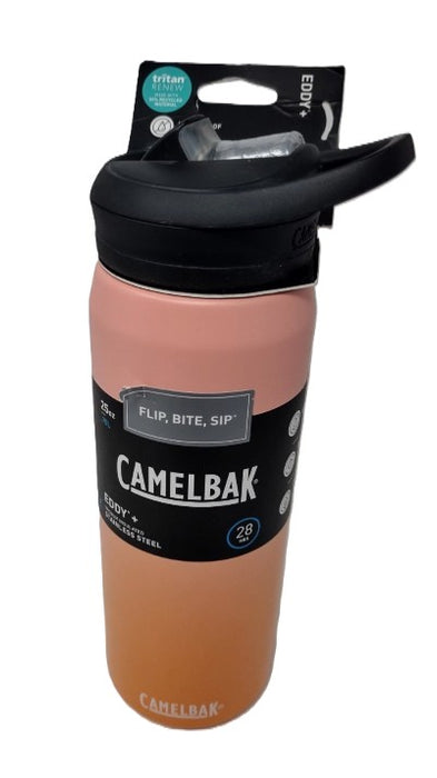 CamelBak 25oz Eddy+ Vacuum Stainless Steel Water Bottle - Pink Melon Ombre