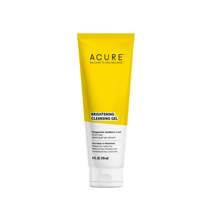 Acure Brightening Cleansing Gel - Citrus - 4 fl oz
