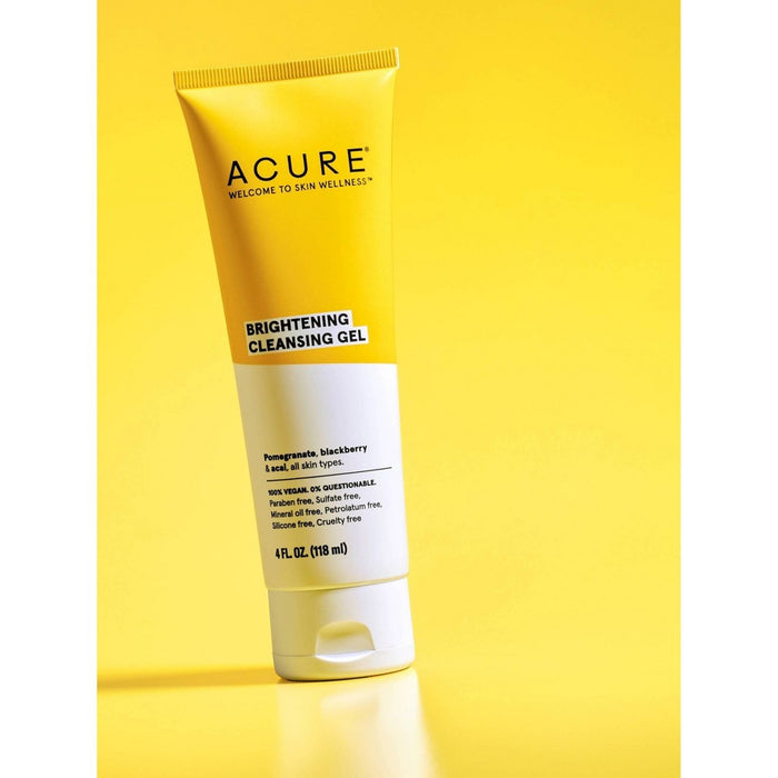 Acure Brightening Cleansing Gel - Citrus - 4 fl oz