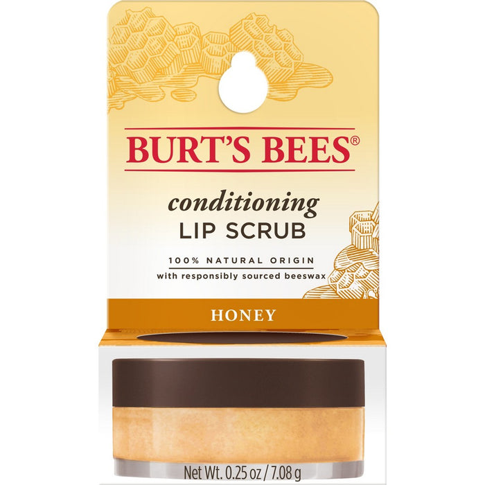 Burt's Bees Natural Conditioning Lip Scrub with Exfoliating Honey Crystals - 0.25oz