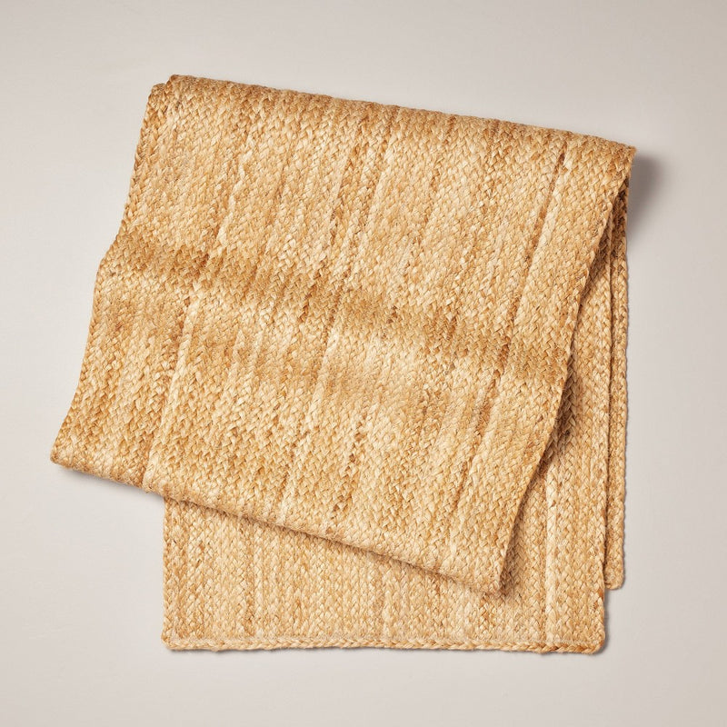 20"x90" Natural Jute Braided Table Runner - Hearth & Hand with Magnolia