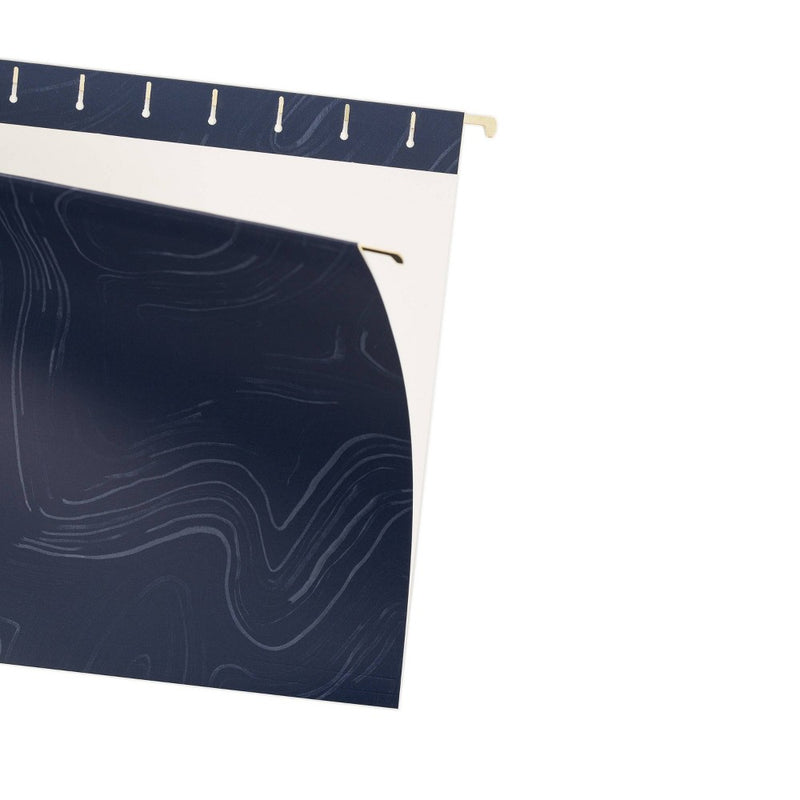 U Brands 6ct Hanging File Folders Natural Contours