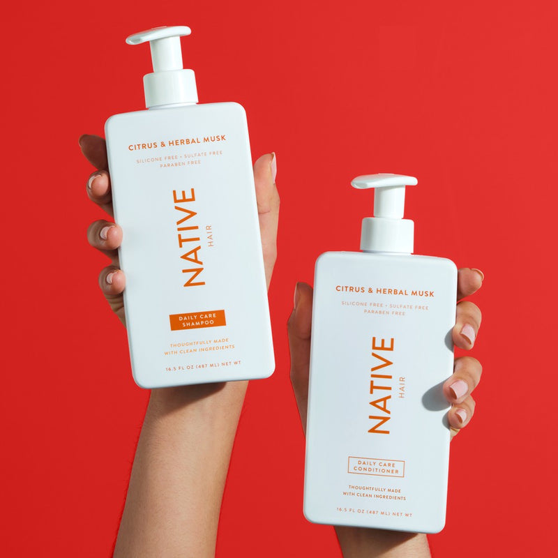 Native Citrus & Herbal Musk Daily Shampoo 16.5oz