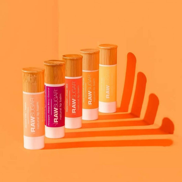 Raw Sugar Organic Fragrance free Lip Balm - Lemon Sugar - 0.25oz