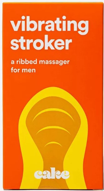Hello Cake Rechargeable and Waterproof Vibrating Stroker