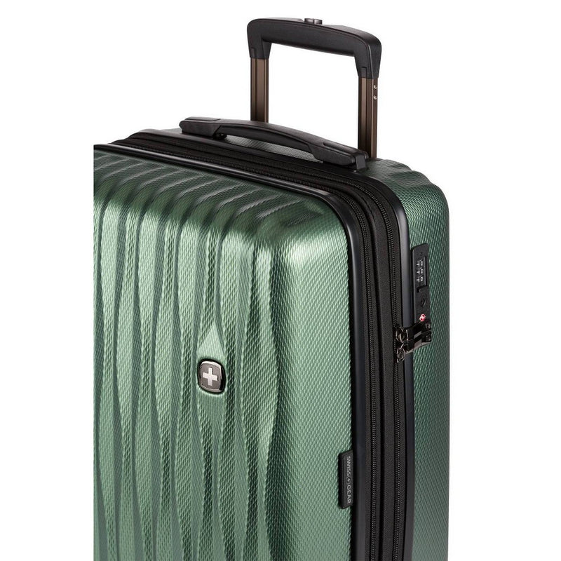 SWISSGEAR Energie Hardside Carry On Spinner Suitcase - Verdun Green