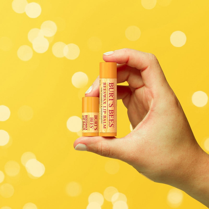 Burt's Bees Beeswax + TLB + Red Dahlia Mini Lip Balms Gift Set - 2ct