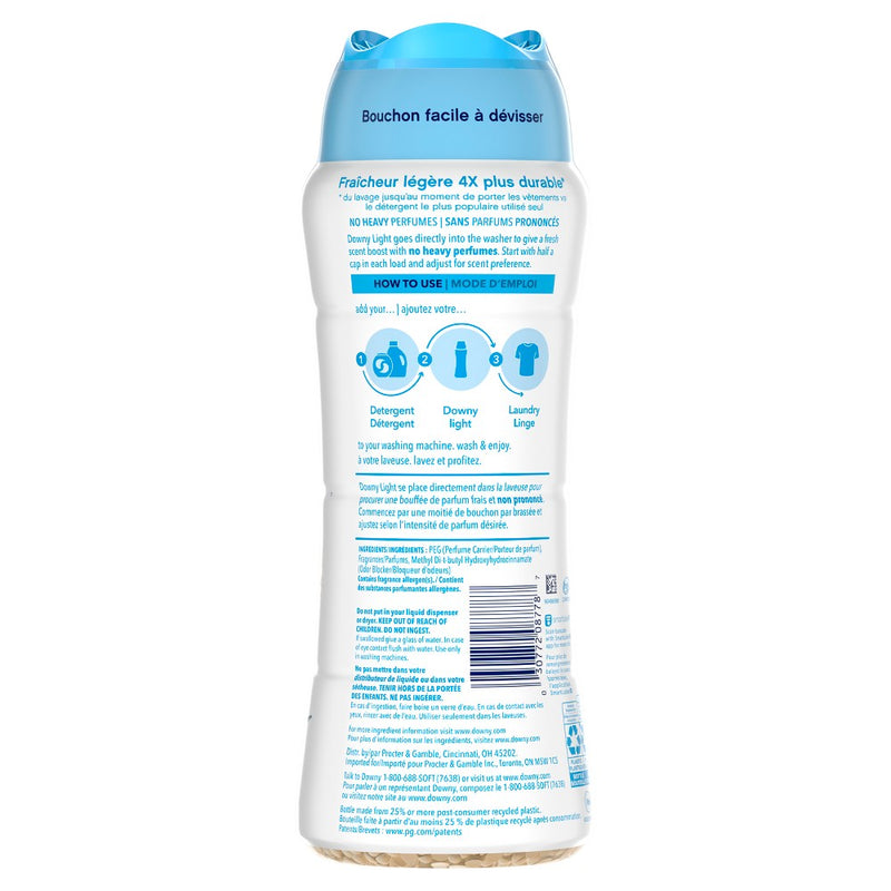 Downy Ocean Mist Light Laundry Additives - 18.2oz